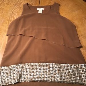 MM Couture by miss me. Sleeveless shirt sz L